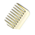 Plastic Golden Wide Tooth Comb